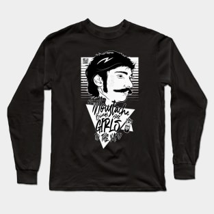 Must-Tache Long Sleeve T-Shirt